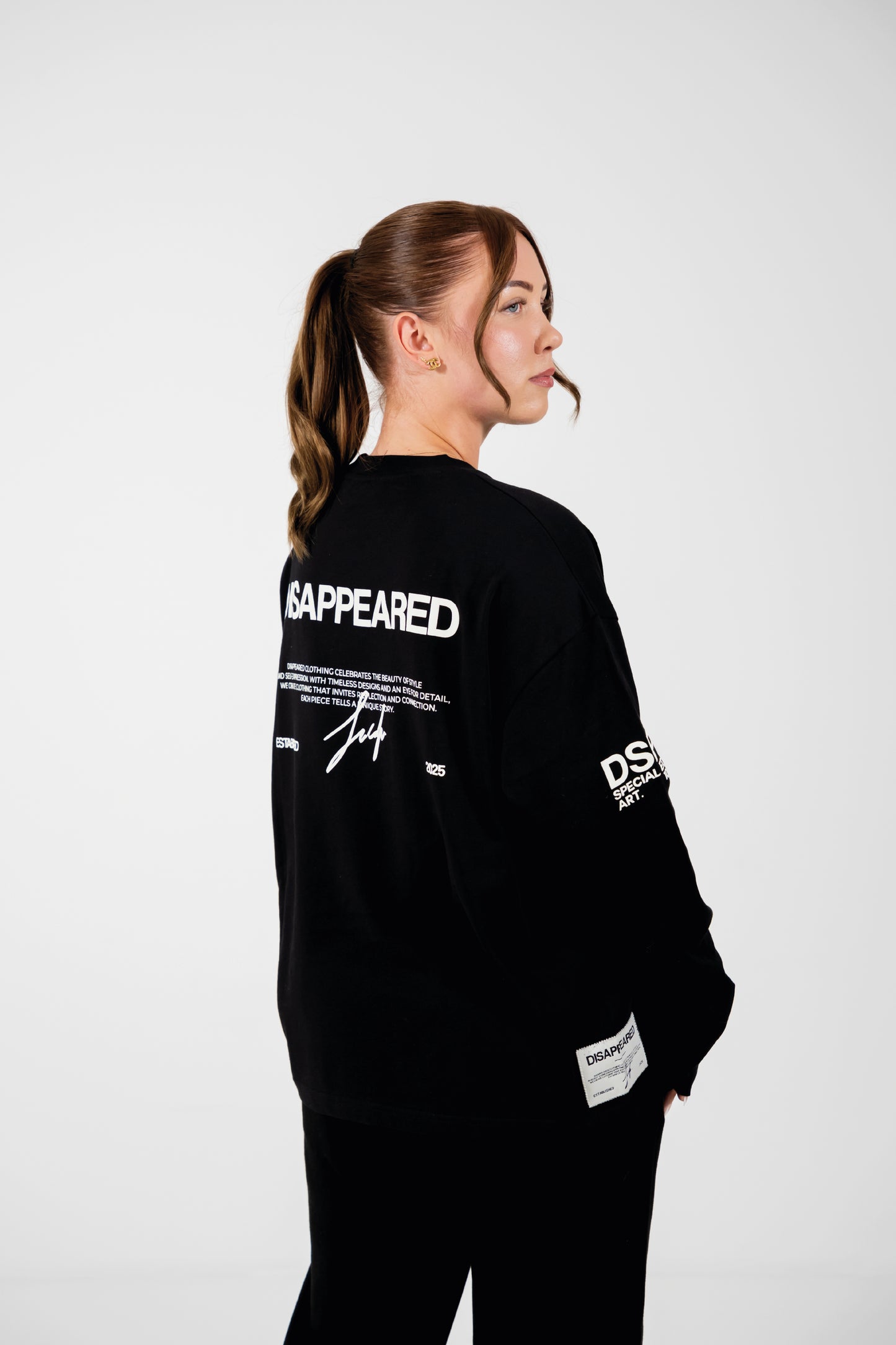 DSPD SIGNATURE Longe Sleeve - Black