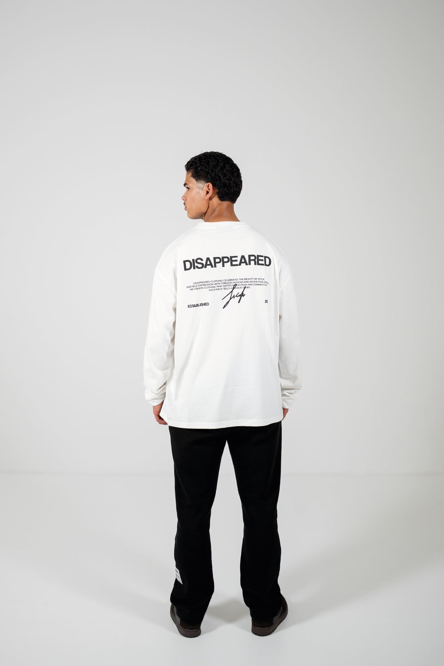 DSPD SIGNATURE Longe Sleeve - Off-White